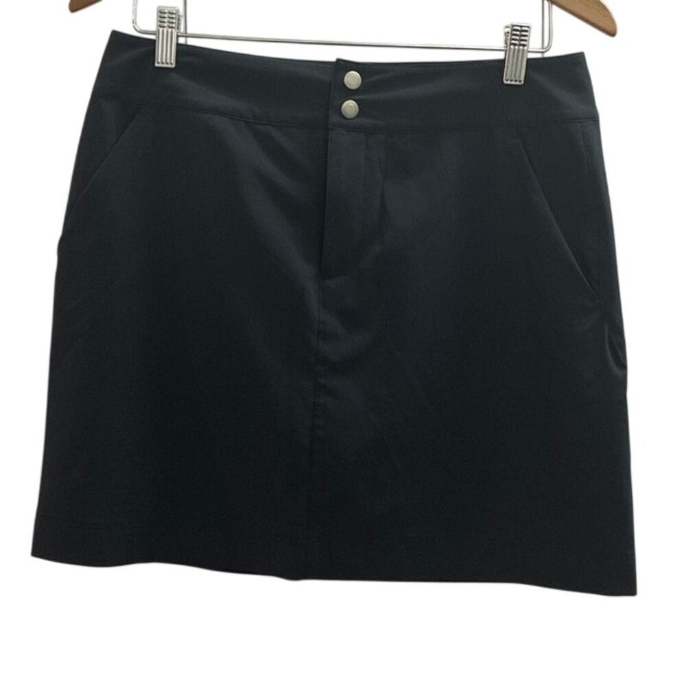 Kate Lord Black Skort Size 8 Pre-owned Excellent Condition
